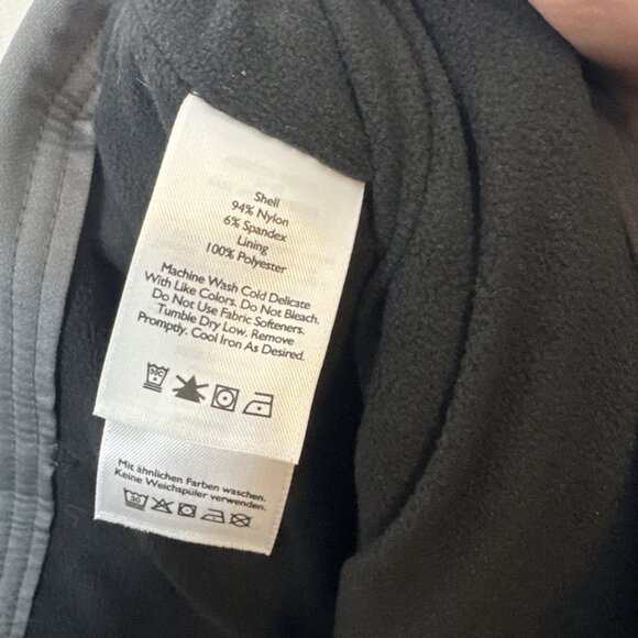 Eddie Bauer First Ascent Fleece Lined Softshell Pants Men’s 34x32 Black - Picture 6 of 7